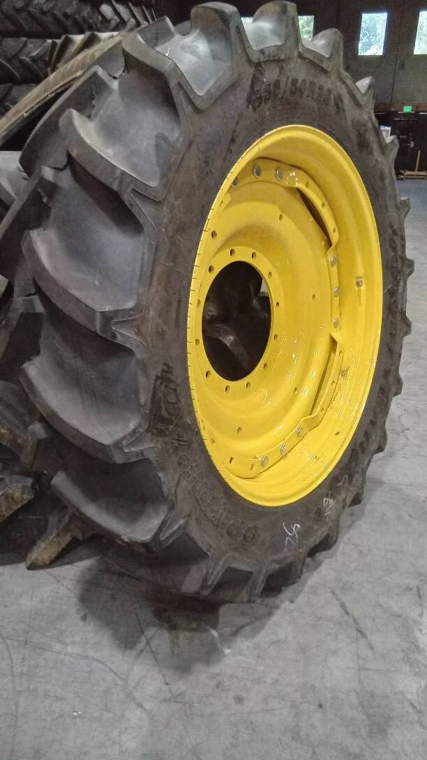 Take-Off 380/80R38 142D Goodyear Optitrac TL R-1W 95-100% On 12 x 38 12-16.732-14.040 Waffle 3 Bolt image 2