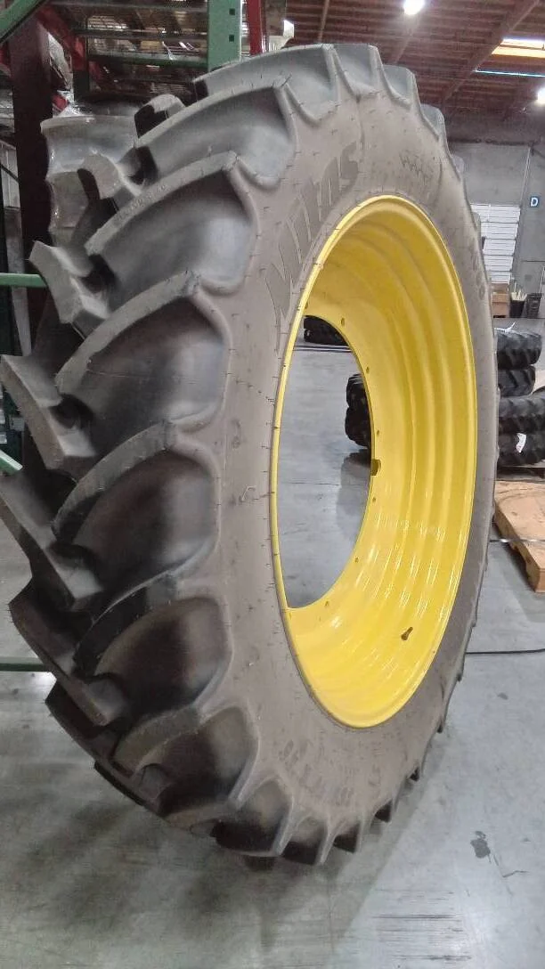 Take-Off 380/90R46 159B Mitas AC85 TL R-1W 95-100% On 13 x 46 12-32.047-30.078 Rim & Rail image 2
