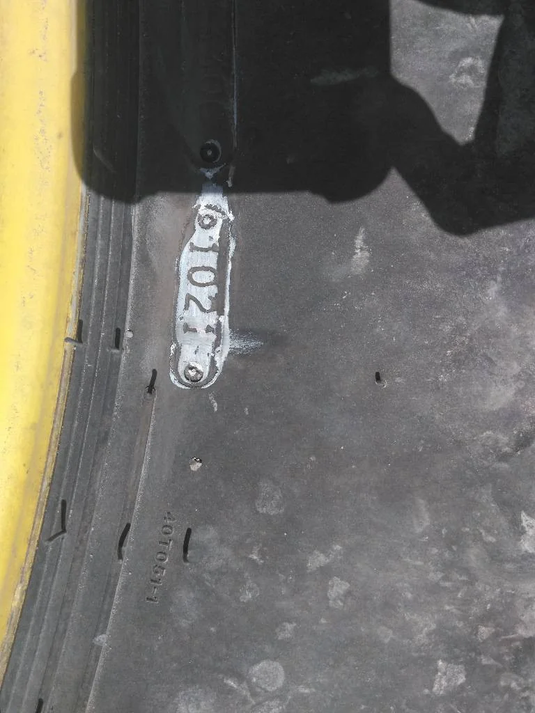 Used VF480/80R50 179D Goodyear Optitorque TL R-1 85-90% On 15 x 50 12-32.047-30.078 Sprayer R&R image 3