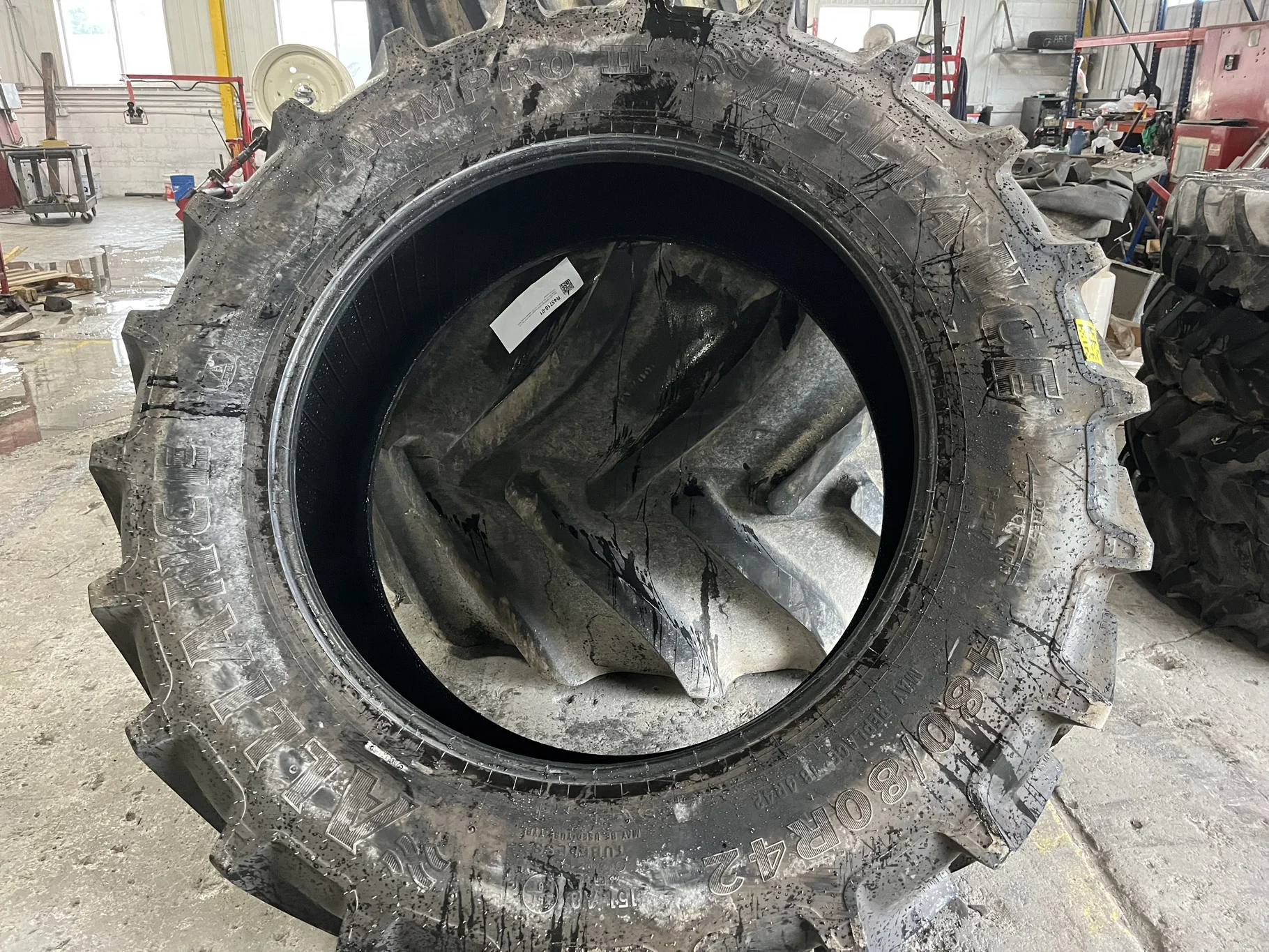 Used 480/80R42 151A8 Alliance Farm Pro 2 TL R-1W 90-95%