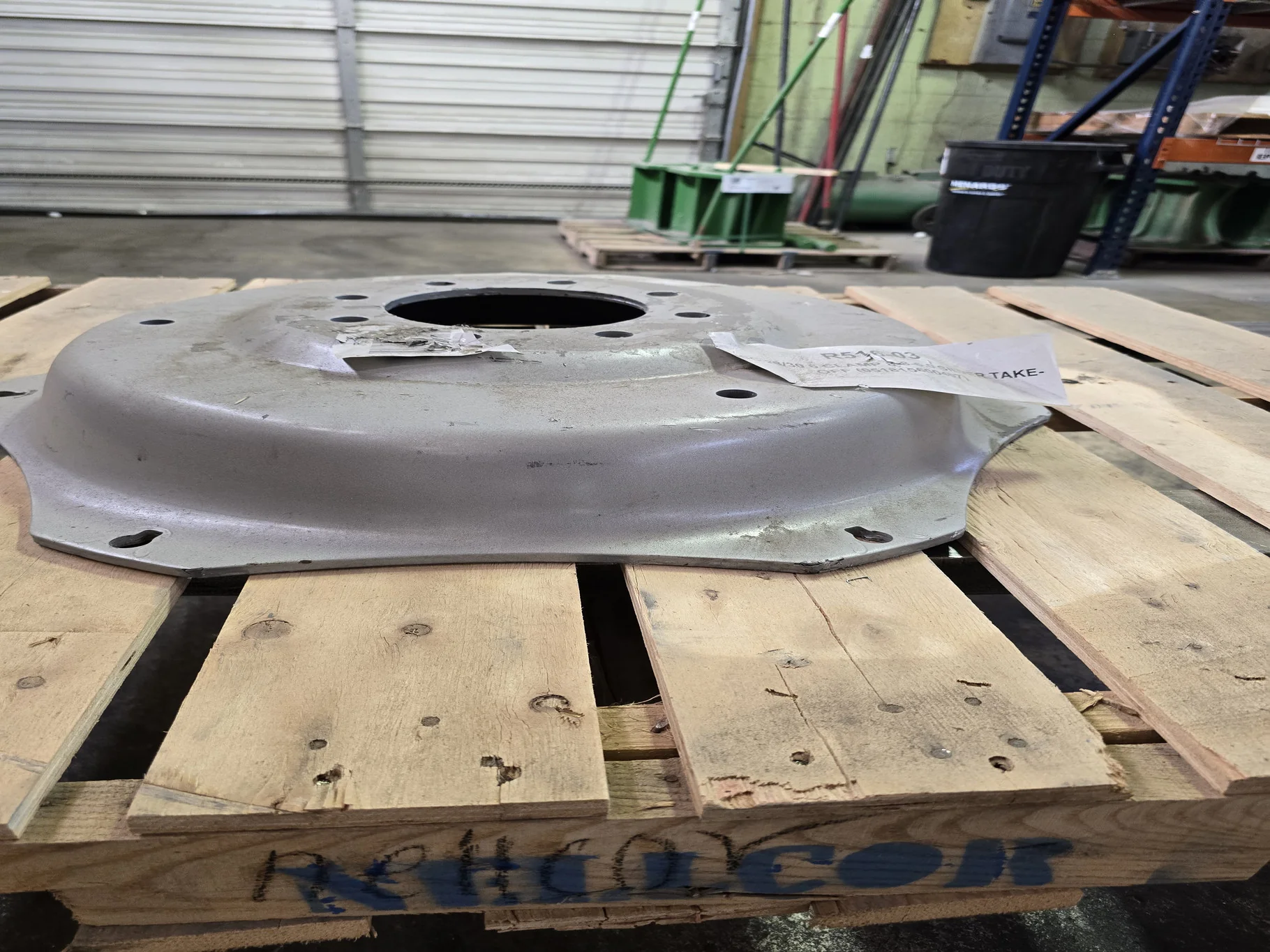 TAKE-OFF DISC 28/30 6 CLAMP 8-8-6.0 SILVER WHEEL image 2