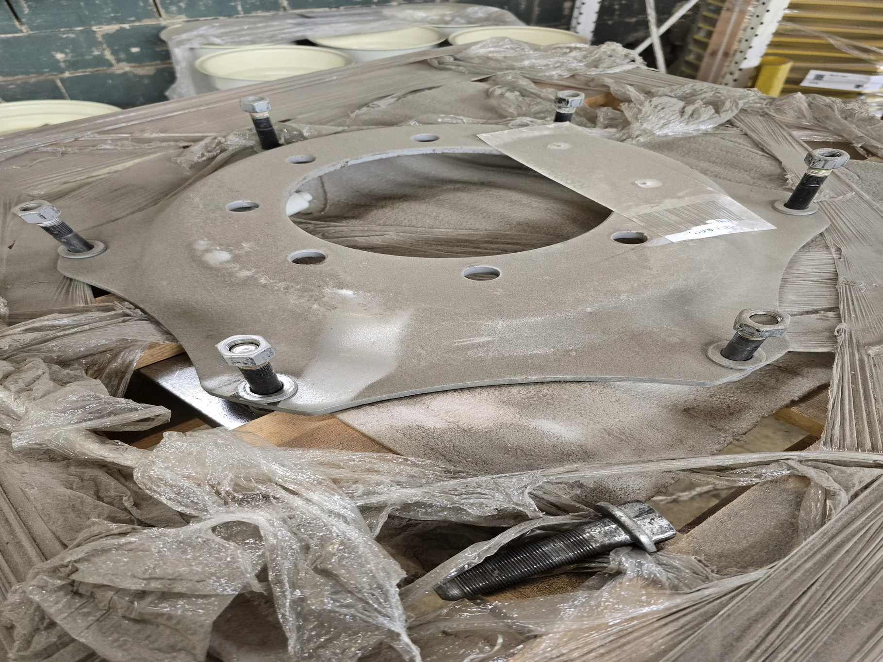 Take-Off Disc 21.5" 8-10.82-8.78 6 Clamp Silver