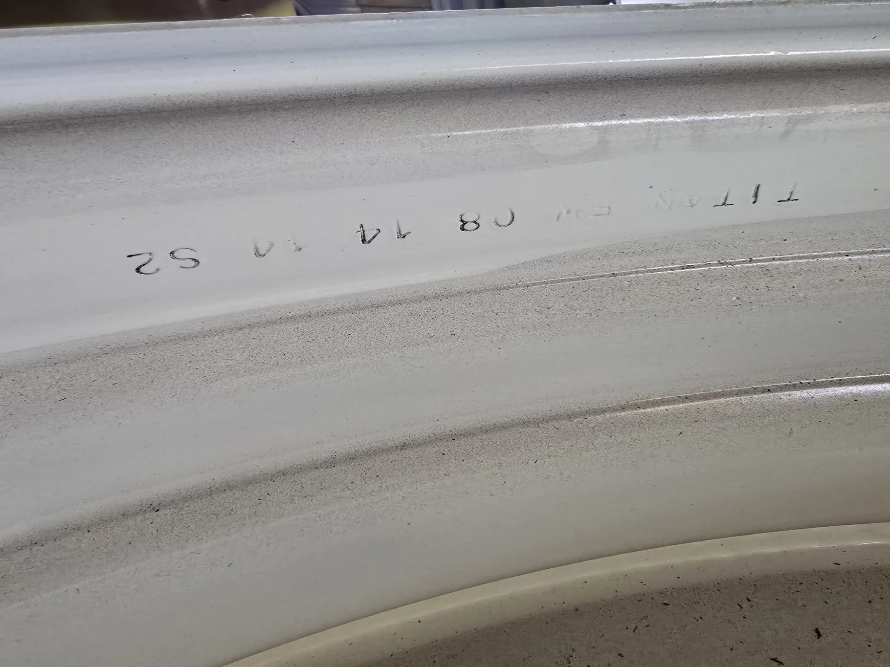 20 X 38 10-13.19-11.07 Sprayer White Wheel RECONDITIONED image 3
