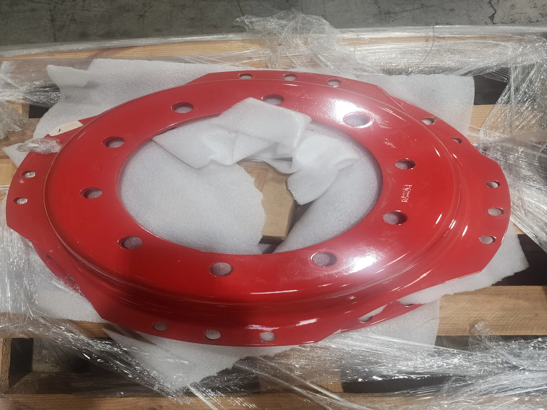 Disc 28/30 WAFFLE 10-13.19-11.07 2 BOLT FENDT RED RECONDITIONED