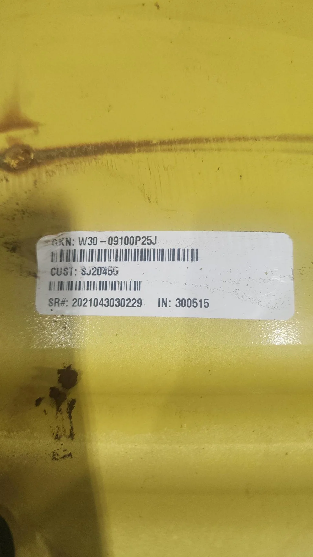 Used 15 x 30 8-8-6 4/2 Rail Yellow Wheel w/ Disc image 2