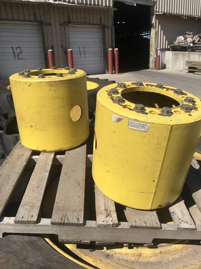 Used 18" Extension 12 Bolt to10 Bolt Sprayer Yellow