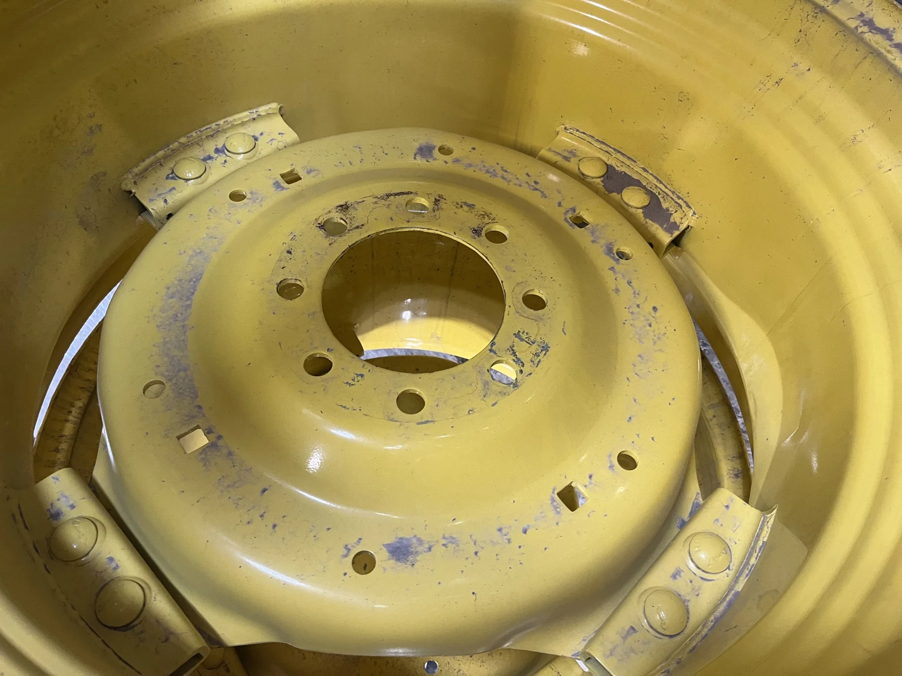 Take-Off 15 X 30 GKN 8-8-6 4/2 Square Clamp Yellow Wheel w/ Disc