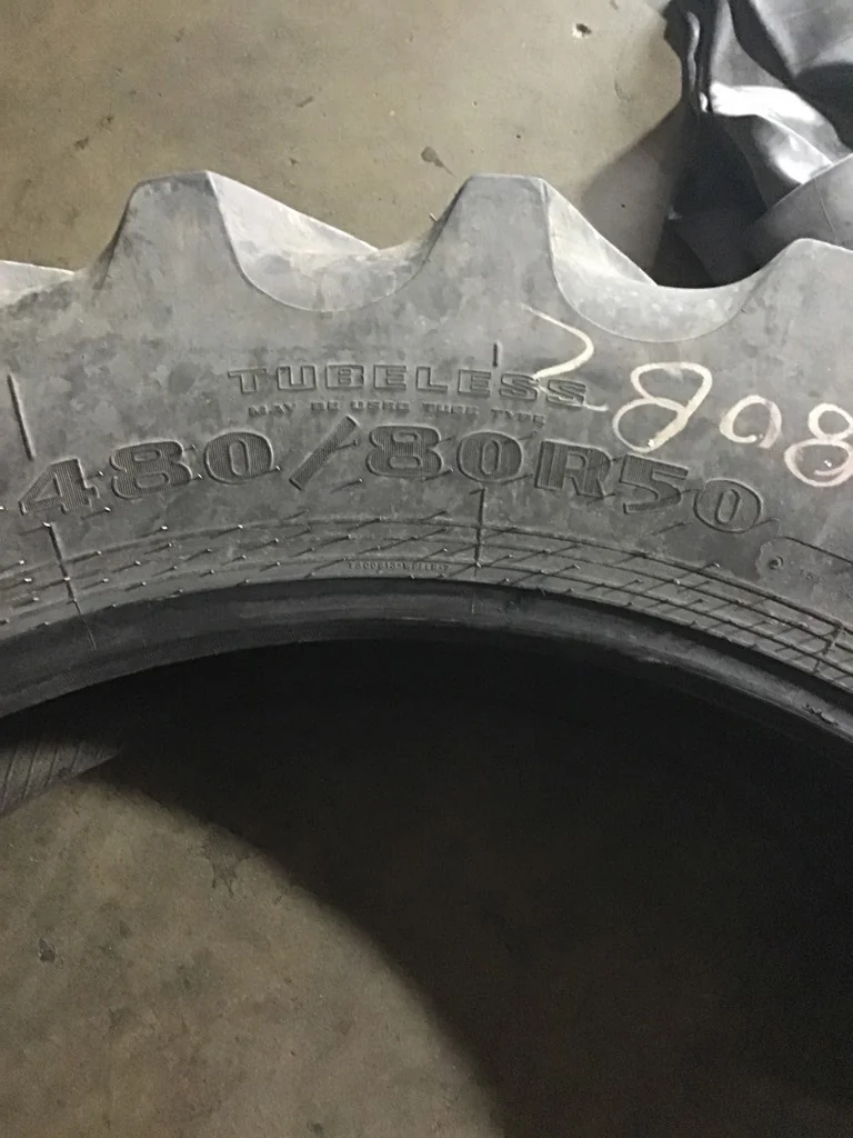 Used 480/80R50 159B Goodyear Super Traction Radial DT800 TL R-1W 90-95% image 2