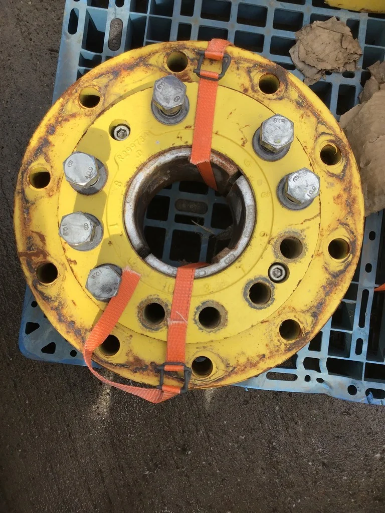 Used HUB 120MM 10-13.19-11.07 Yellow (W/O HARDWARE)