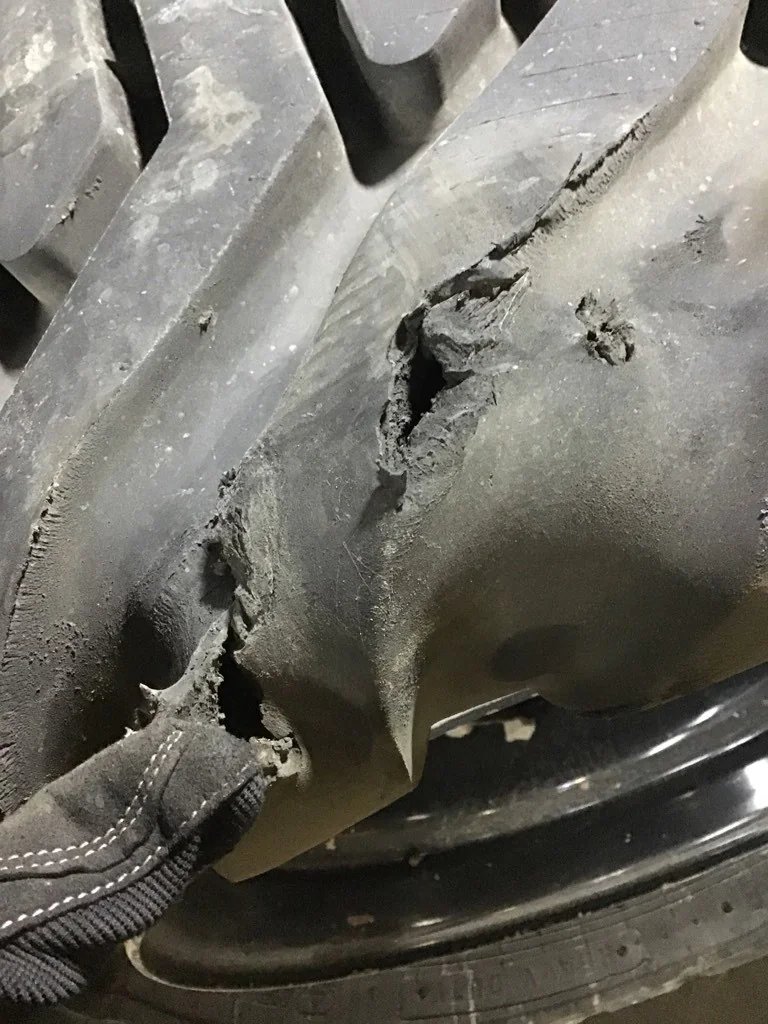 Used 16 X 22.5 10-11.25-8.78 -10.43FS Black Wheel