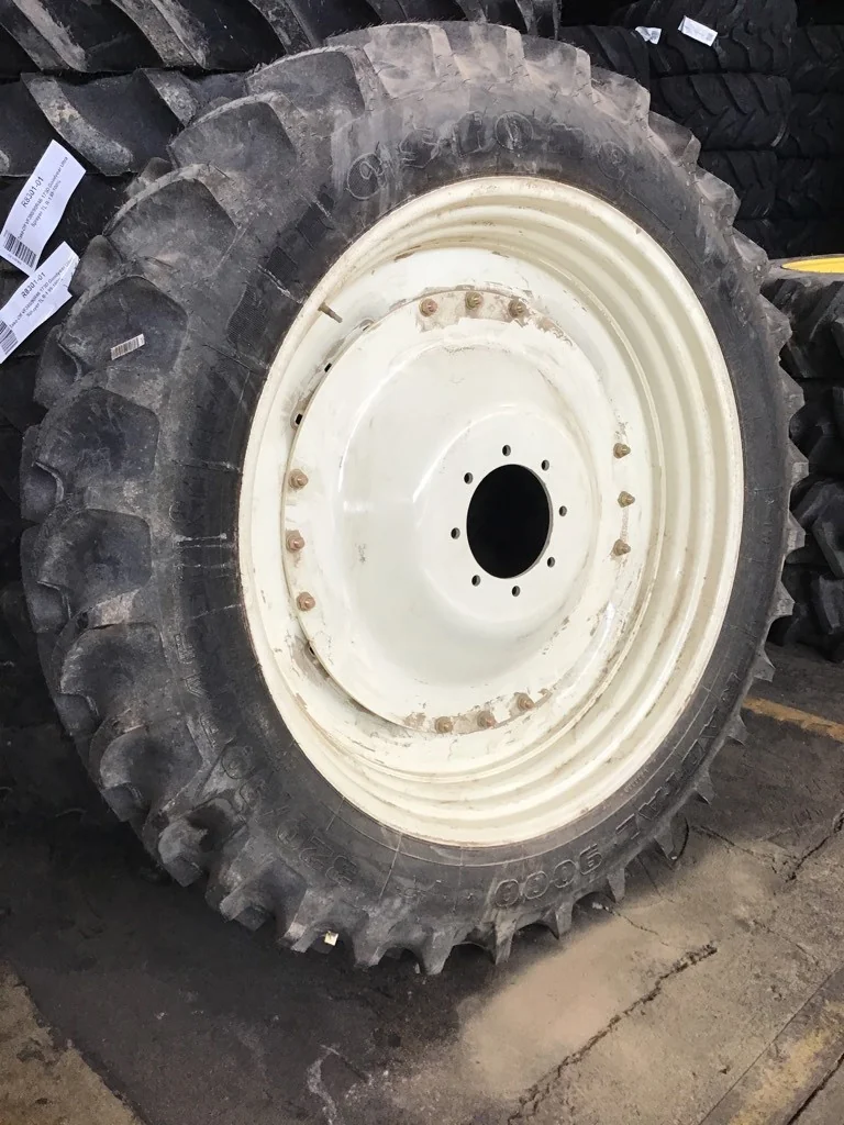 Take-Off 320/90R46 148B Firestone Radial 9000 TL R-1W 95-100% on 10 X 46 8-8-5.5 (4" Draw) Waffle 3