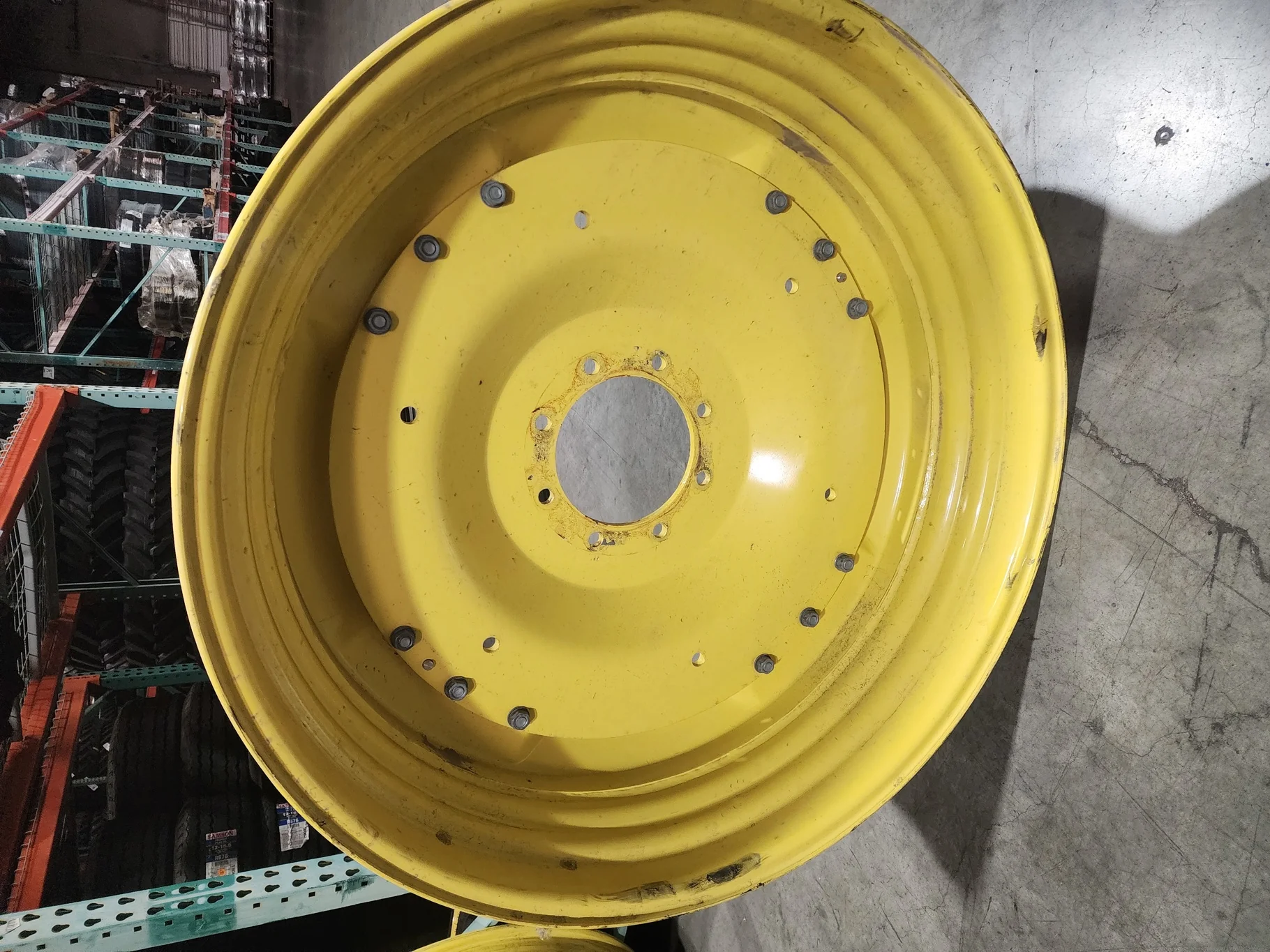 Take-Off 16 X 42 8-10.82-8.78 Triple Drop Yellow Wheel w/ Disc image 4