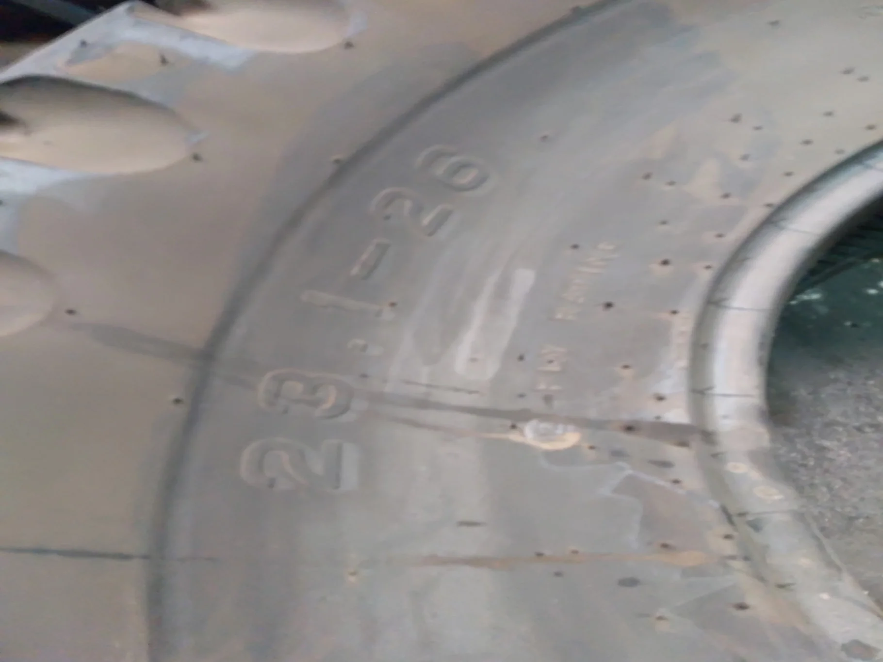 Take-Off 23.1-26/12 Firestone All Non-Skid Tractor TL R-3 (323-527) 100% image 2