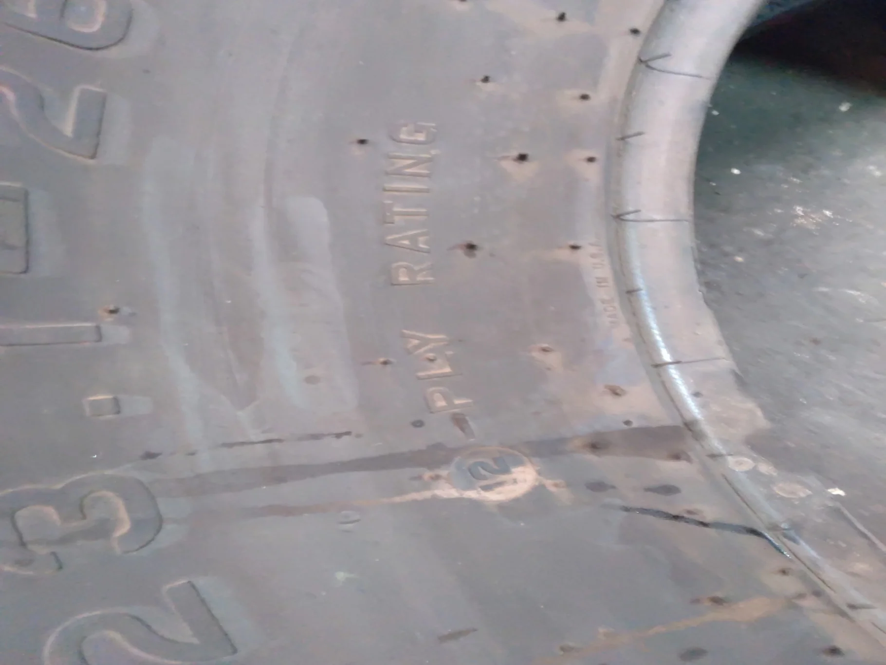 Take-Off 23.1-26/12 Firestone All Non-Skid Tractor TL R-3 (323-527) 100% image 5