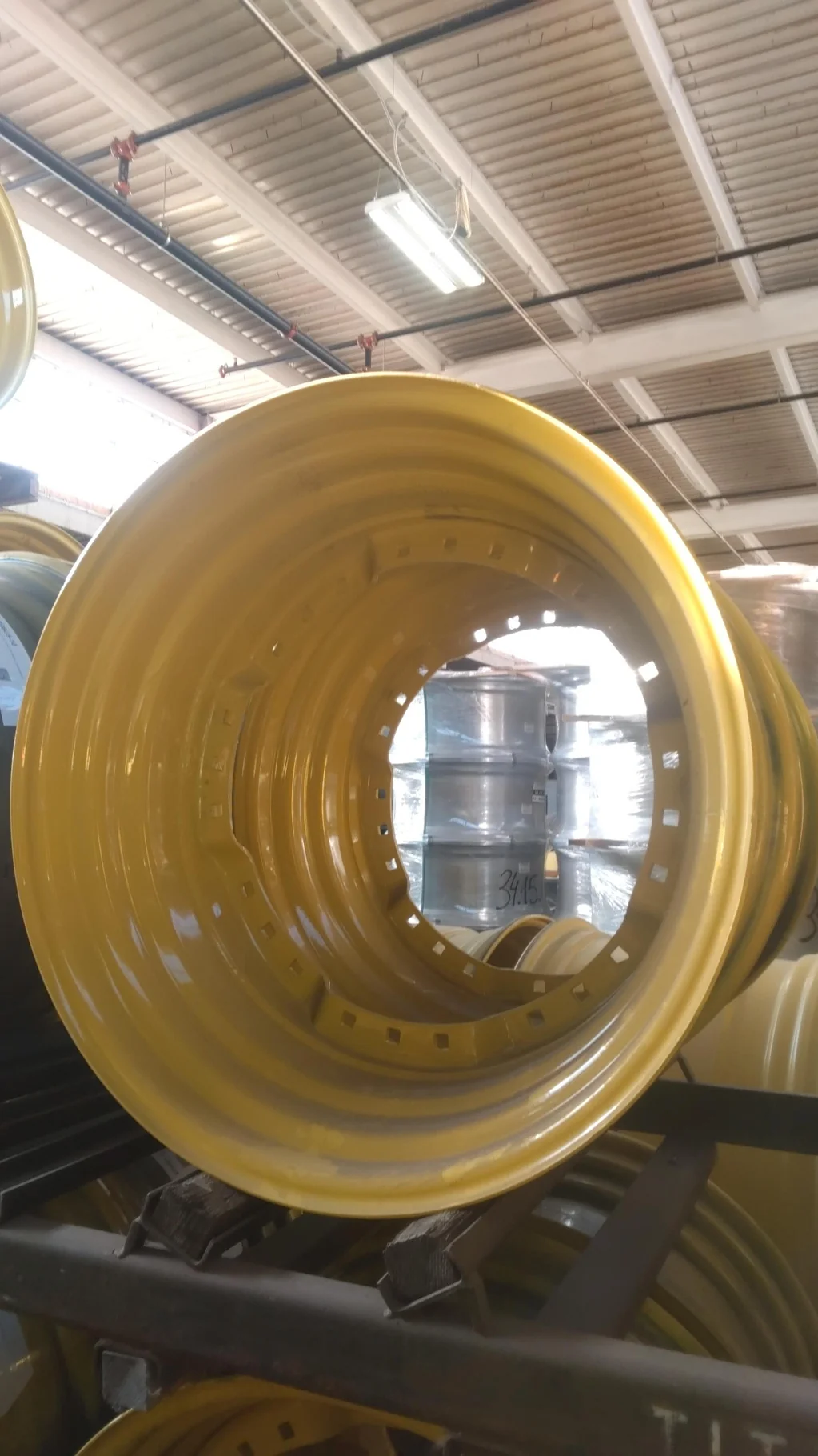 Take-Off 15 X 30 WAFFLE 24-23.25 YELLOW WHEEL