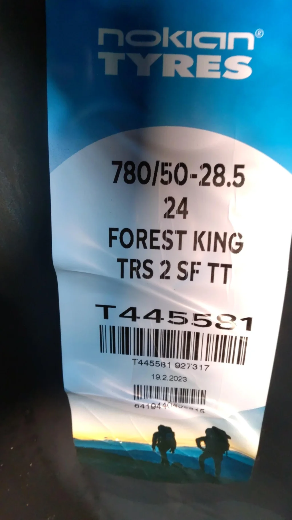 Take-Off 780/50-28.5 24 182A8/190A2 NOKIAN TYRES FOREST KING TRS 2 SF TT image 3