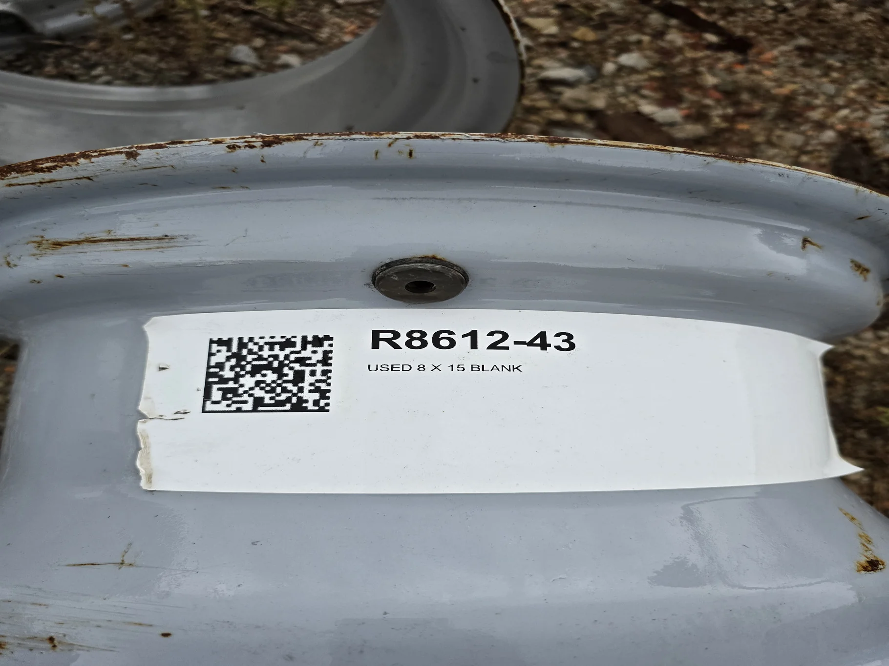 USED 8 X 15 BLANK .156 THK - LB CONTOUR