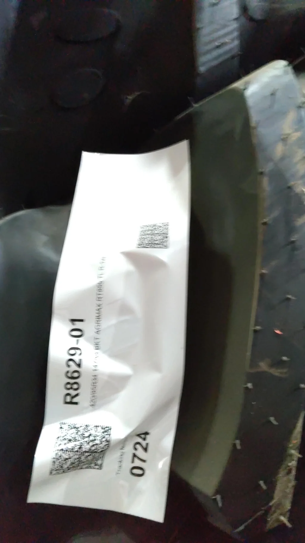 Take-Off 420/85R34 147A8 BKT AGRIMAX RT855 TL R-1W image 2