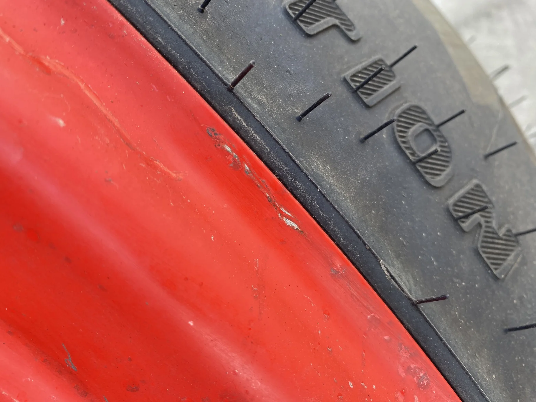Used 580/70R38155D Trelleborg TM700 Progressive Traction R-1W  TL 90-95% On 18 X 38 8-10.82-8.7 image 6