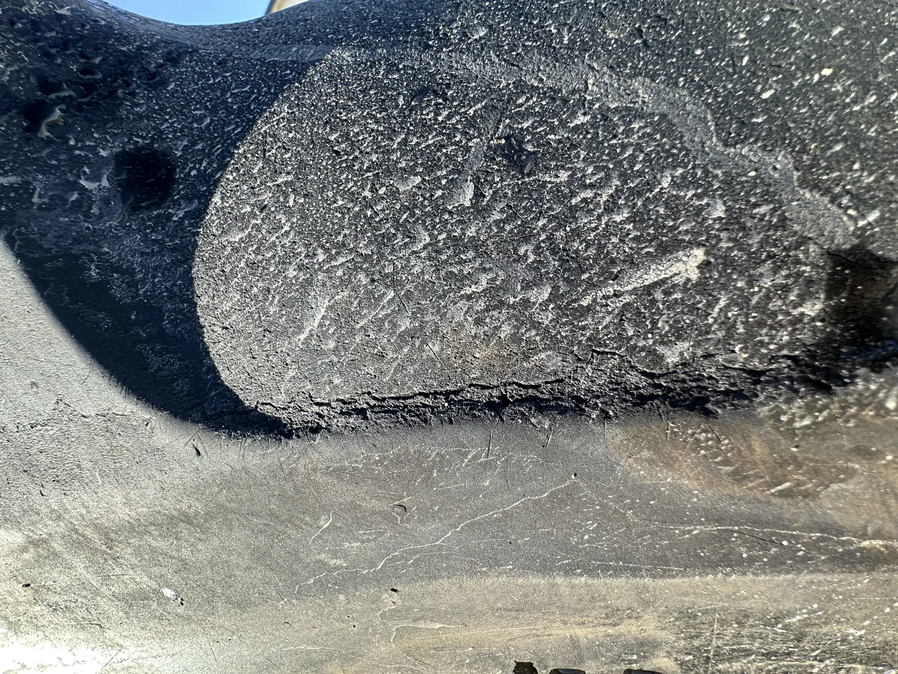 Used 620/70R42 Firestone Radial All Traction Deep Tread R-1W (160B) TL 85%  on a 18 x 42 Case Silver image 7