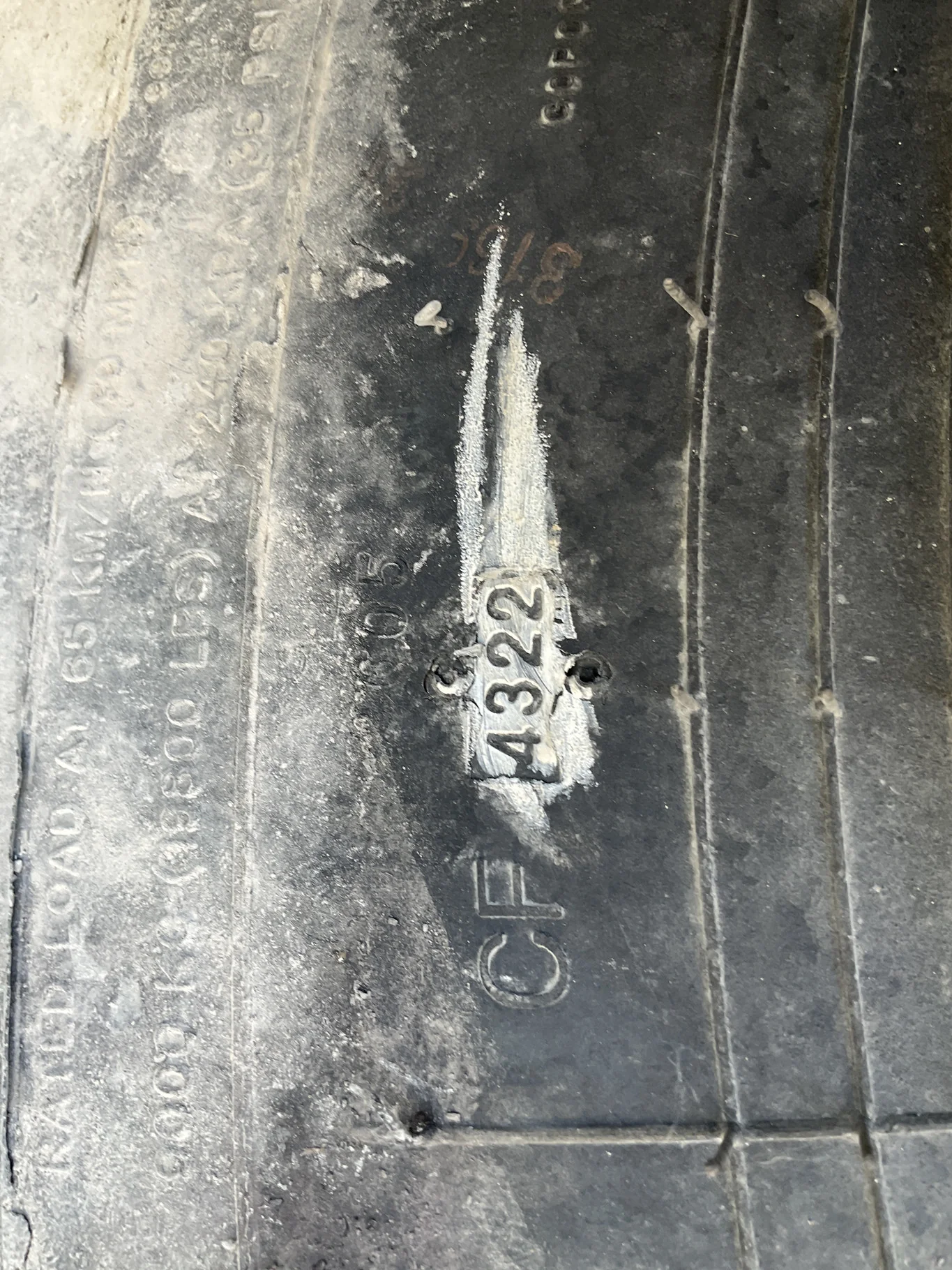 Take-Off LSW1000/45R32 184D Goodyear Optitrac TL R-1W 95-100% On 36 x 32 8-10.82-8.78 13"BS Titan image 4