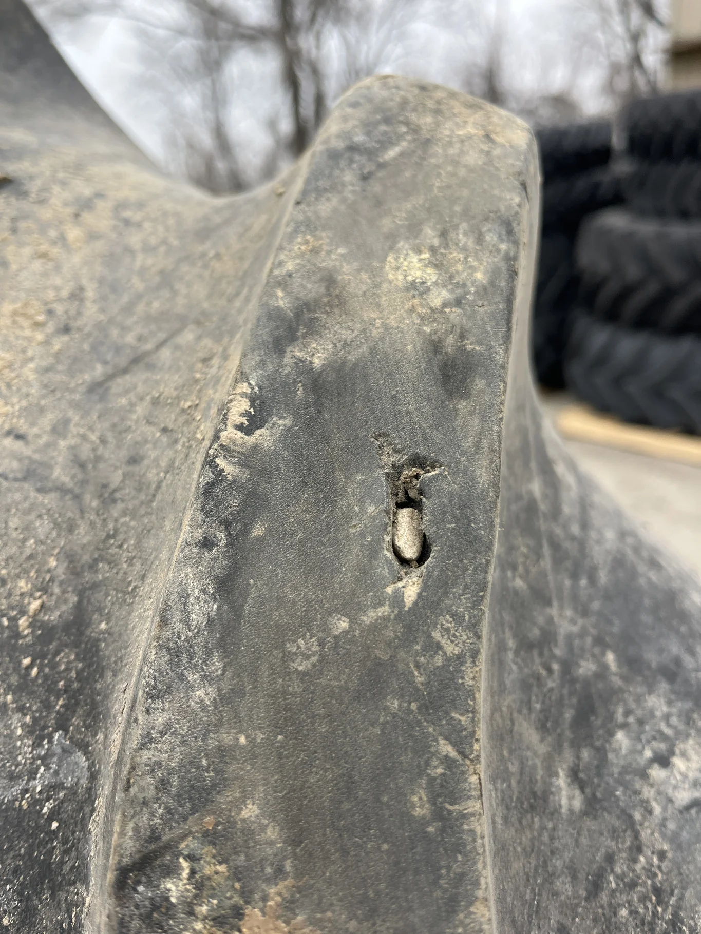 Used 520/85R46 169B Goodyear Special SuperGrip TD8 TL R-2 60-65% 16 X 46 12-32.047-30.078 R&R Yellow image 2