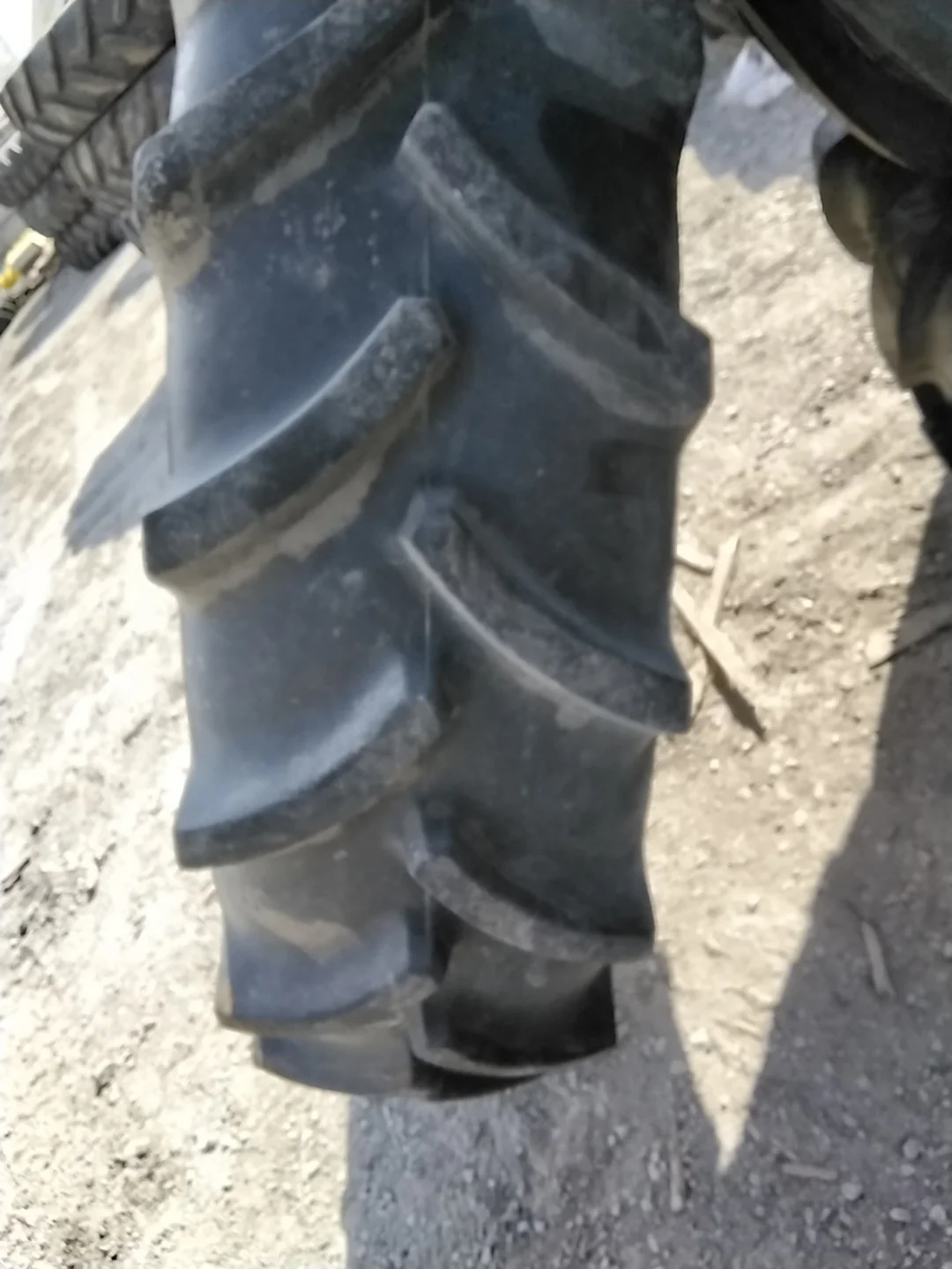 Used 380/80R38 142D Goodyear Optitrac TT R-1W 95-100% On 12 x 38 10-13.19-11.07 6"BS Titan Yellow image 2