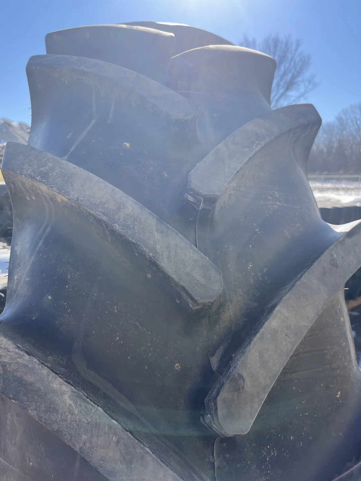 Used 480/80R46 158B Continental Tractor 85 TL R-1W 85-90% On 16/46 12-32.047-30.078 5"BSYellow image 3