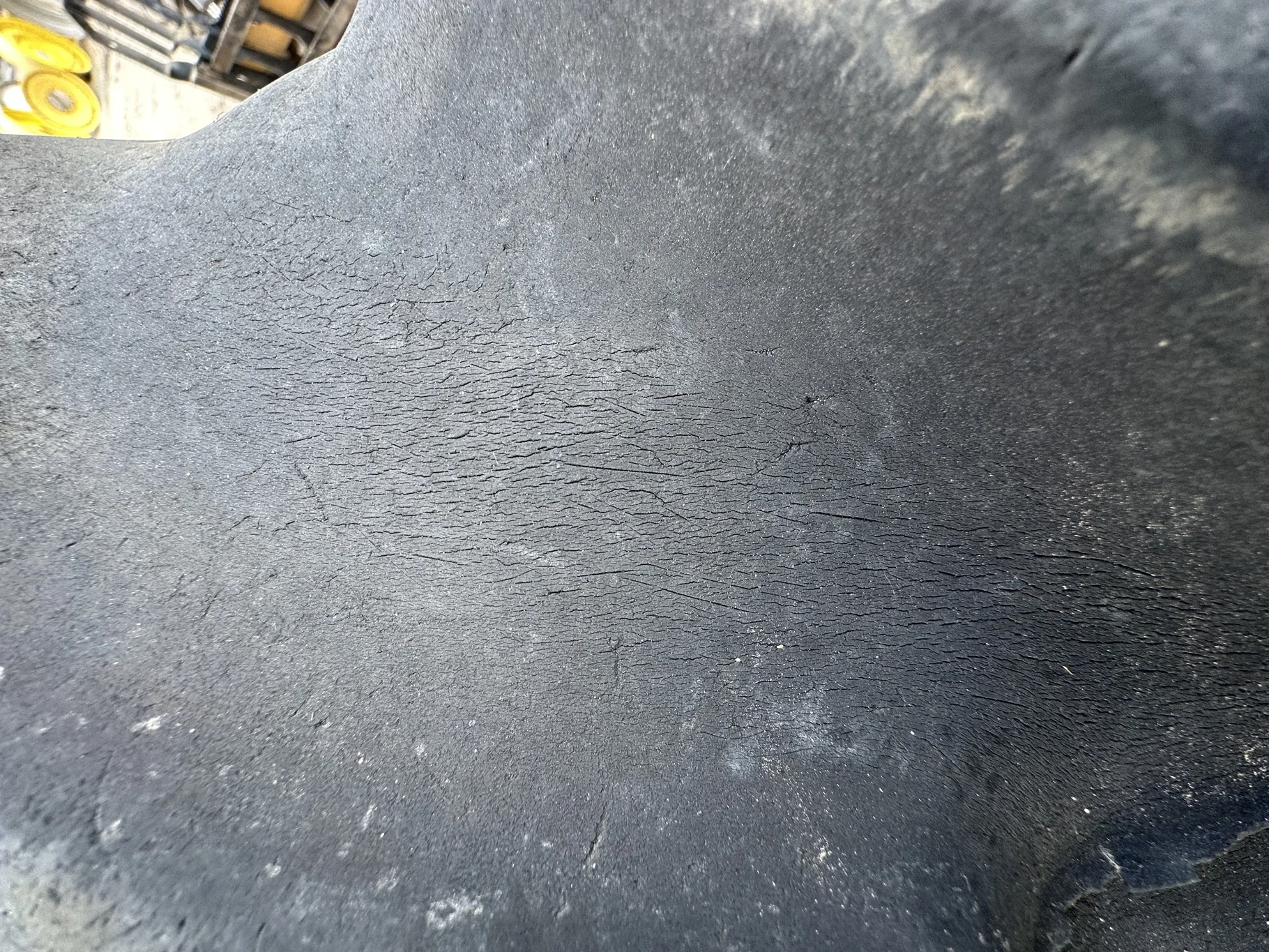Used 380/85R30 135B Firestone Rad All Traction FWD R-1 TL 55% On 13 x 30 Waffle 3 Bolt Yellow Wheel image 5