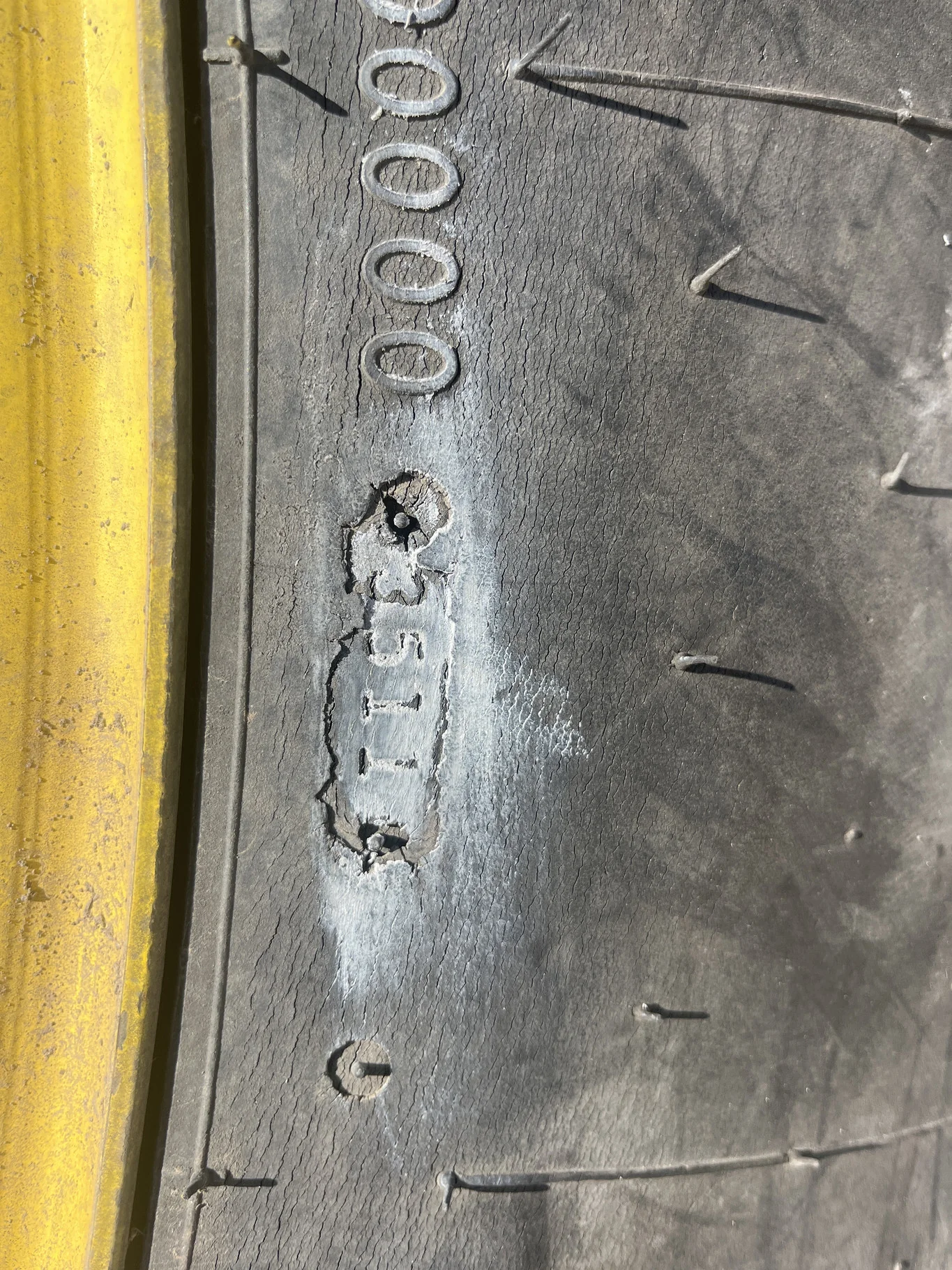 Used 480/80R46 158A8 Firestone Radial AT23 TL R-1 70-75% On 16 x 46 12-32.047-30.078 5"BS Titan image 5