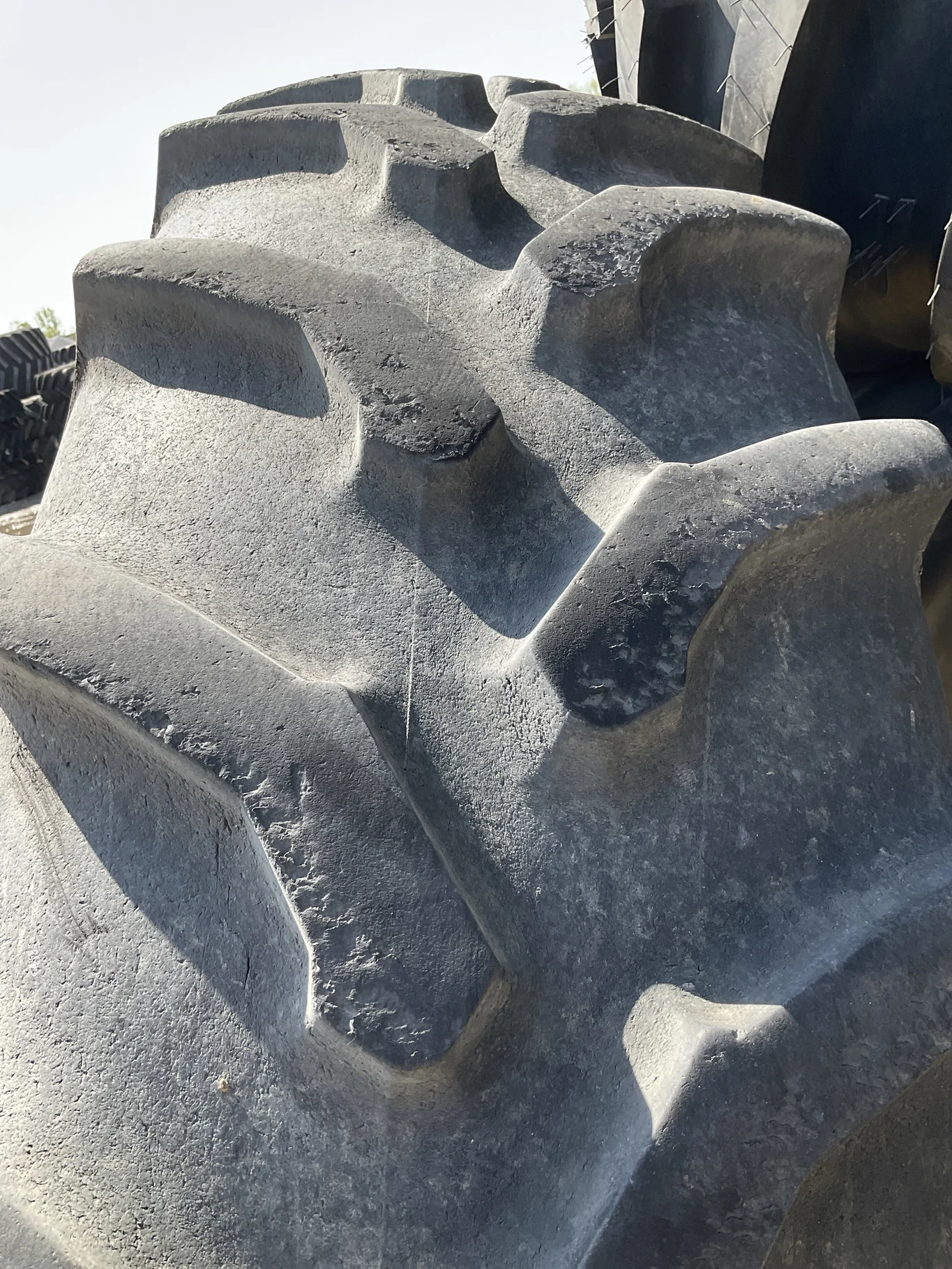 Used 480/80R46 158A8 Goodyear Ultratorque+ TL R-2 70-75% On 16 x 46 12-32.047-30.078 3.5"BS Titan image 3