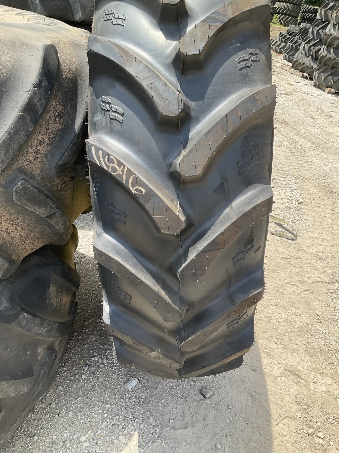 Take-Off 460/85R34 147A8 Alliance Farmpro2 TL R-1W 95-100% On 15 x 34 8-8-6 14.75"BS Pronar Yellow image 2