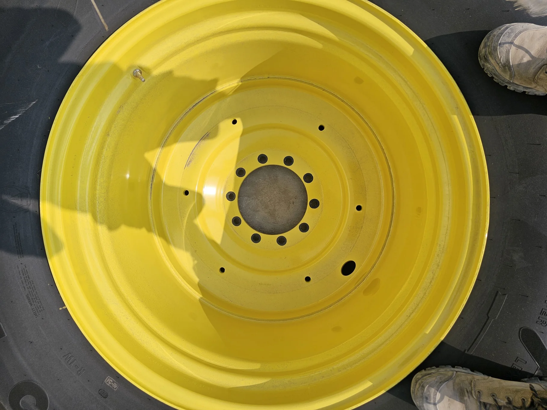 Used 650/85R38 Mitas SFT 173D/176A8 TL 98% On 23 X 38 10-13.189-11.09 JDY Formed Dual image 4
