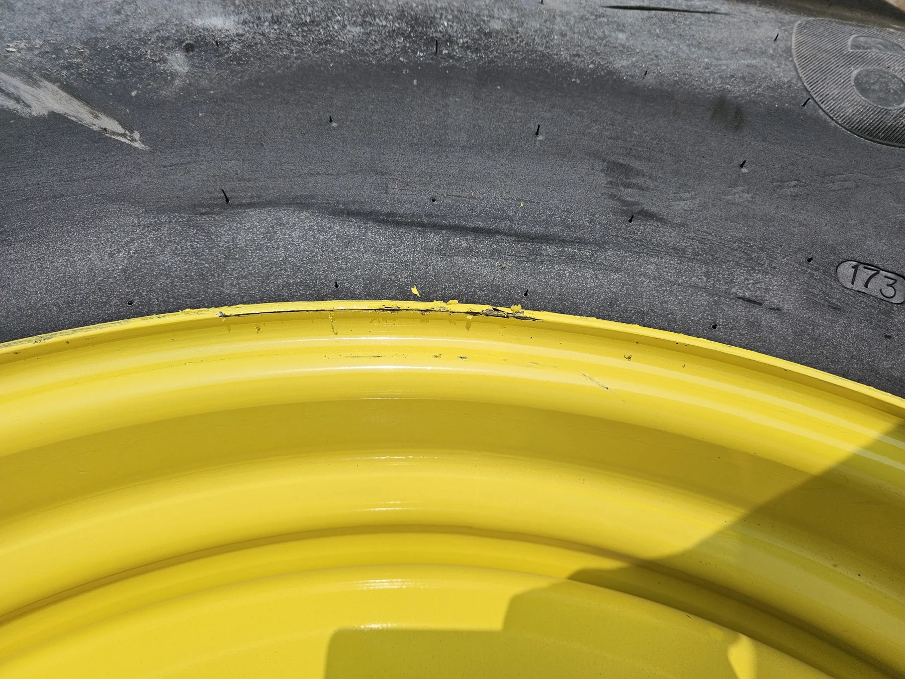 Used 650/85R38 Mitas SFT 173D/176A8 TL 98% On 23 X 38 10-13.189-11.09 JDY Formed Dual image 5