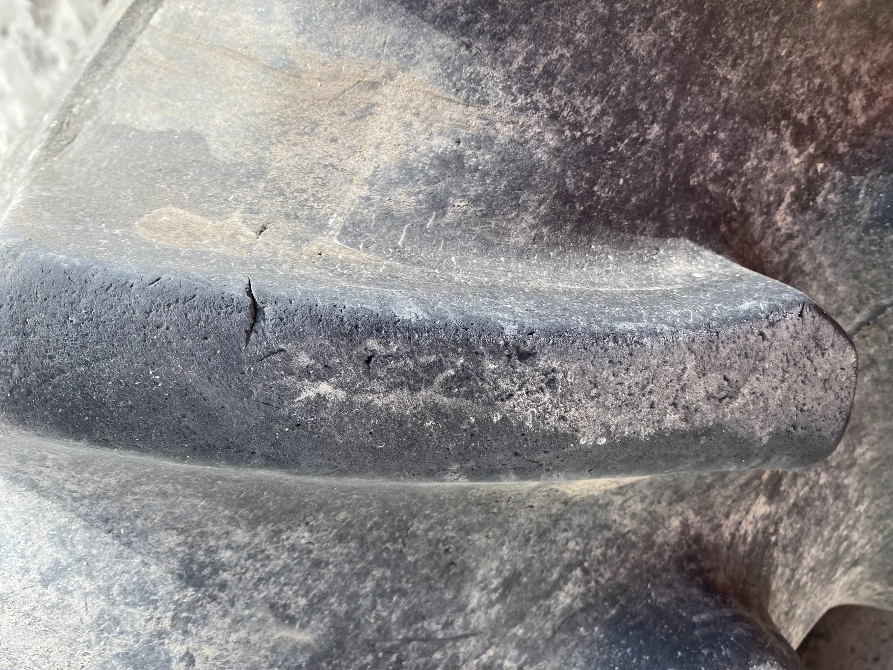 Used 480/80R42 151B Firestone Radial All Traction 23 R-1 TL 90-95% On 16 x 42 Case Silver Outside Du image 6