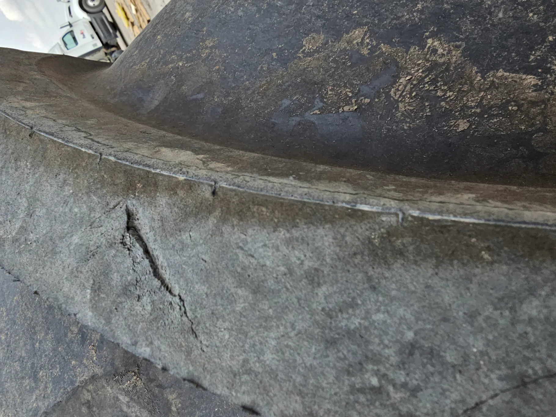 Used 800/70R38 173D Firestone Maxi Traction R-1W TL 98% On 27 x 38 12-32.04-30.09 "55" Stub Disc image 3