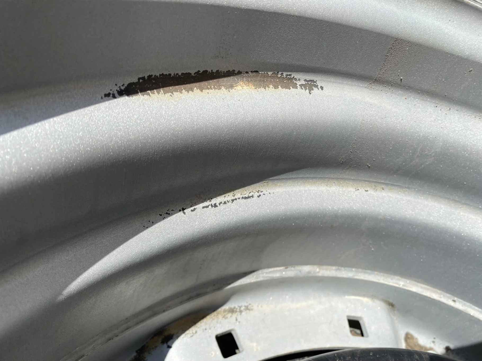 Take-Off 420/90R30 Michelin AgriBib R-1W 147A8/147B TL on a 15 X 30 CIH Silver Waffle Wheel (2 Bolt) image 7