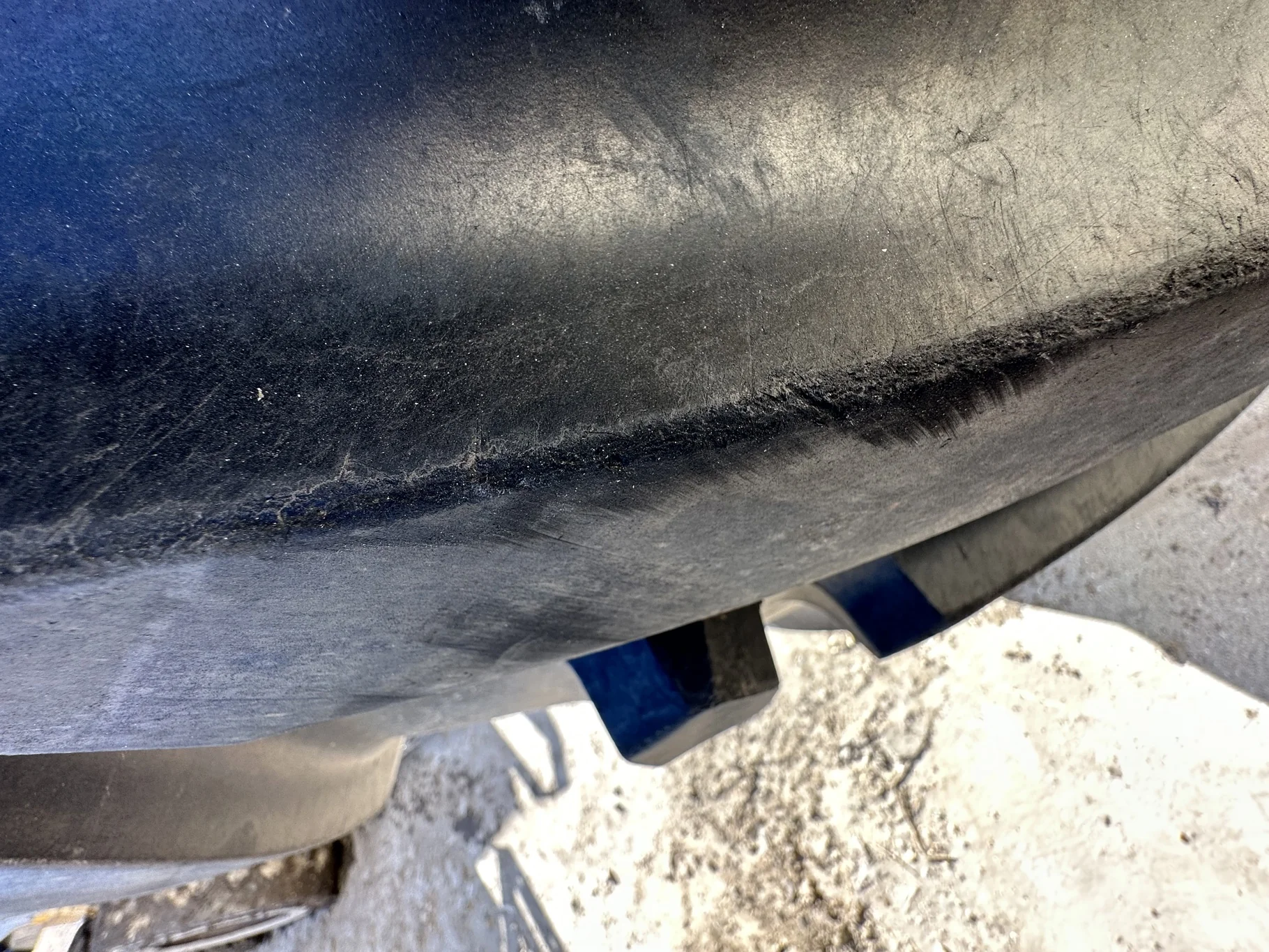 Used 710/70R42 Michelin MachXBib R-1W 173D TL 80% on a 23 x 42 JD Yellow 12 Bolt (.945) Stub D image 5
