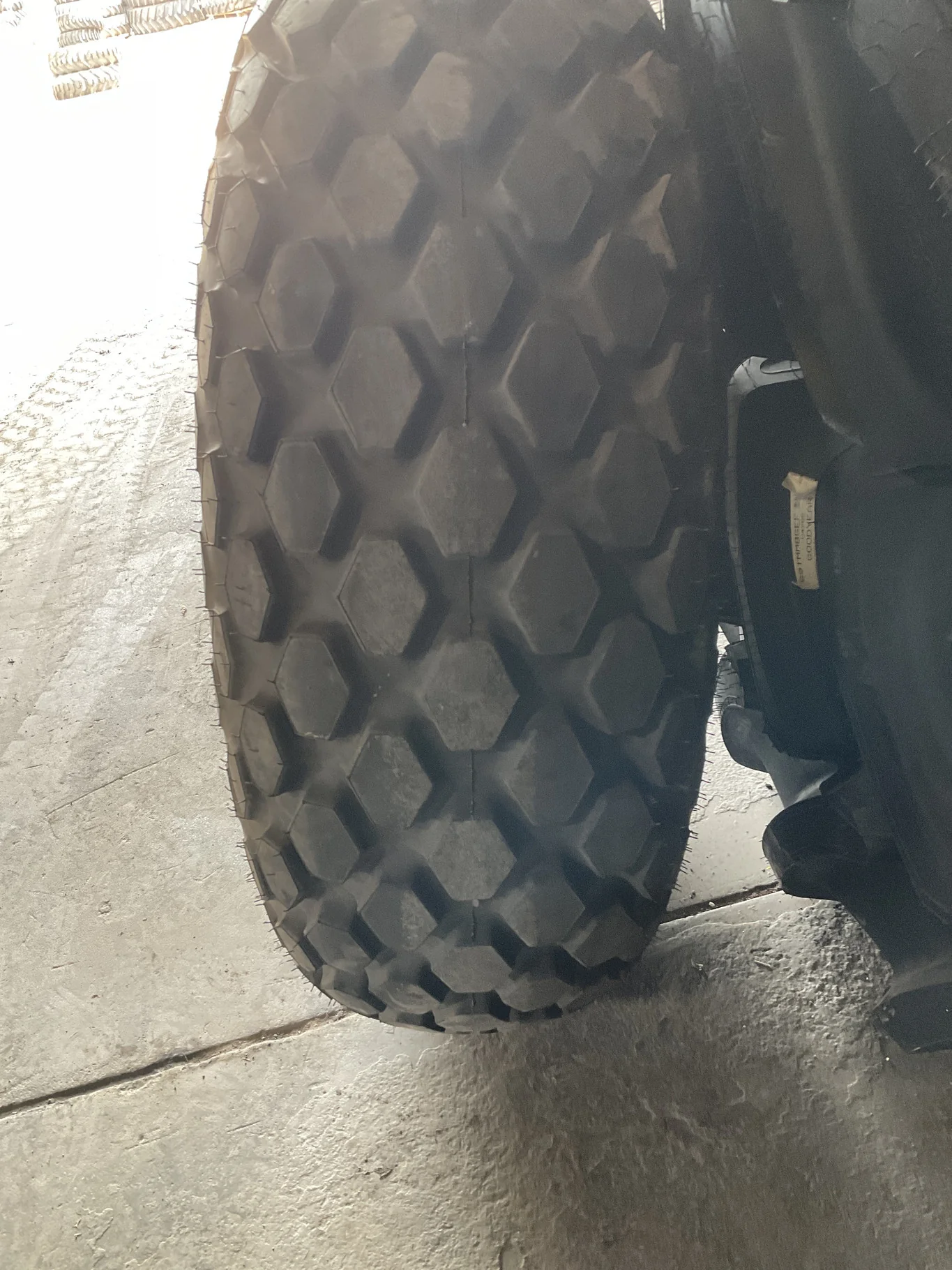 Take-Off 16.9-24 133A8 Alliance N.D. Tractor TL R-3 95-100% On 8-8-6 5.75"BS Yellow Implement Wheel image 2