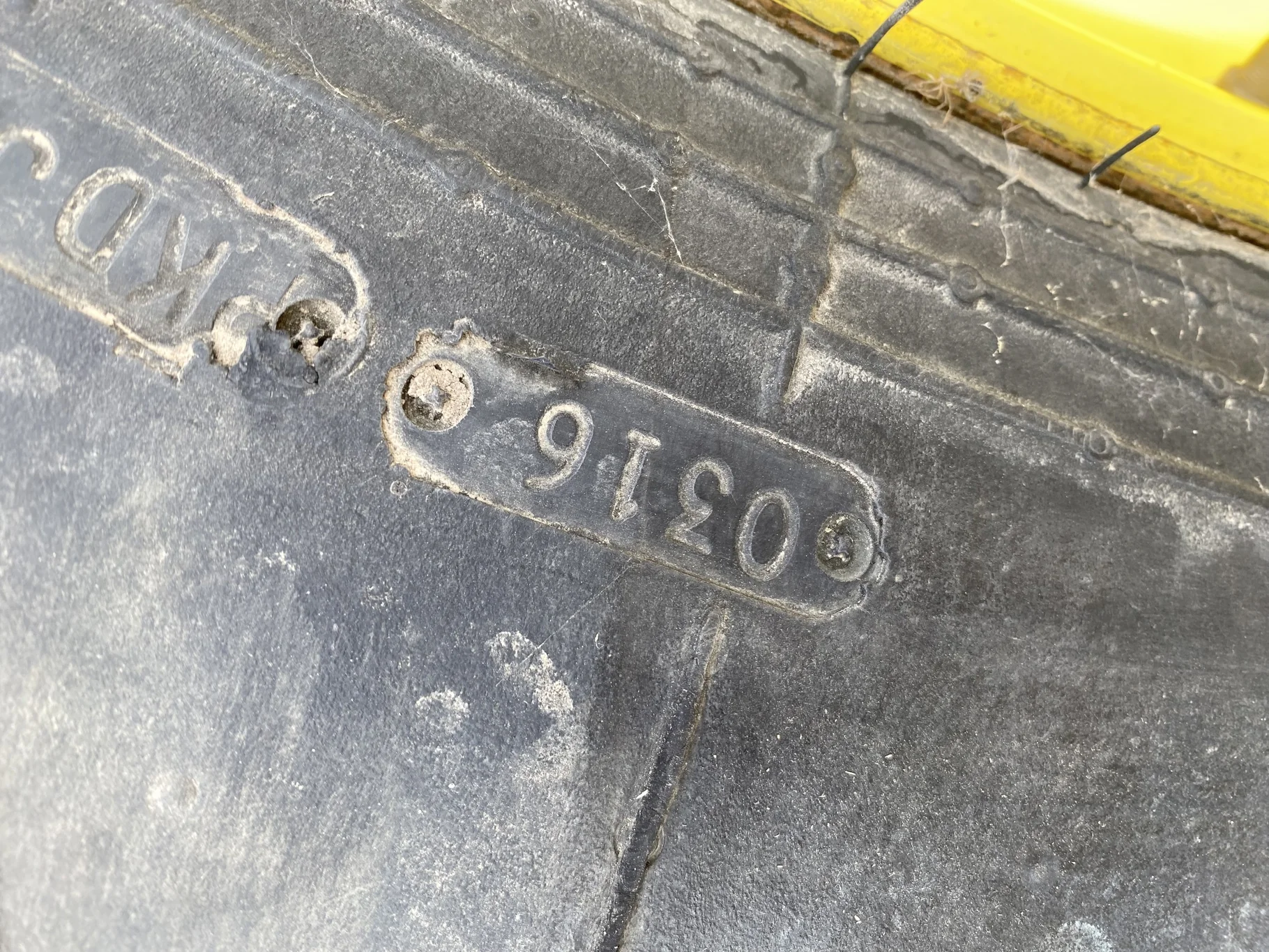 Used 80% 520/85R42 Goodyear Ultra Torque DT712 157A8 R1 on 18 x 42 JD 10-13.19-11 Outside Dolly Dual image 9