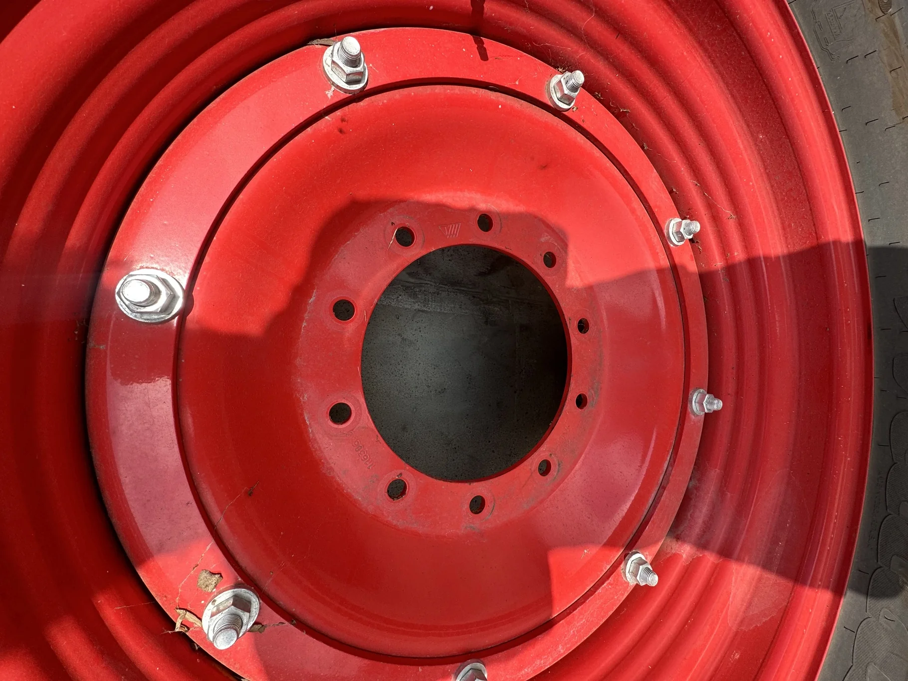 Take-Off 380/85R30 (14.9R30) Mitas AC85 135A8/135B TL On 13 X 30 10-13.19-11.07 Red Rail Wheel/Disc image 3