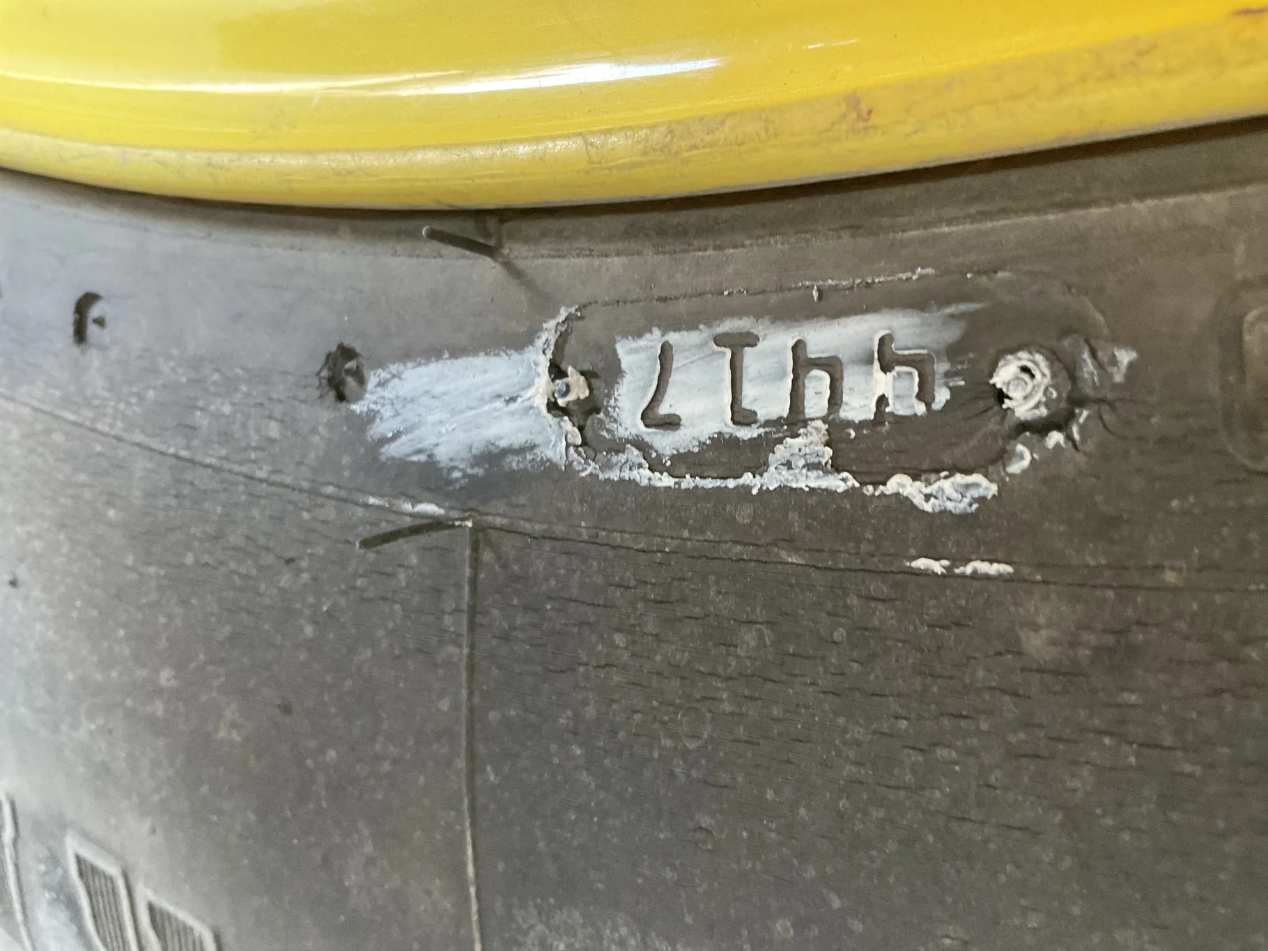 Used 420/85R34 147B Firestone Radial ATDT TL R-1W 75-80% On 15 X 34 12-19.685-17.651 12"BS Titan image 4