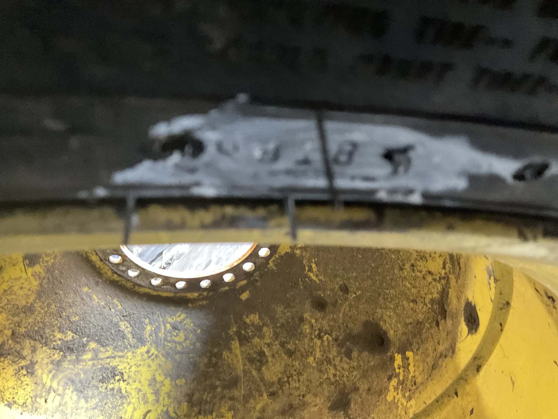 Used 520/85R42 157B Firestone Radial AT23 TL R-1 75-80% On 18 x 42 20-13.19-11.07 5.125"BS Yellow image 8
