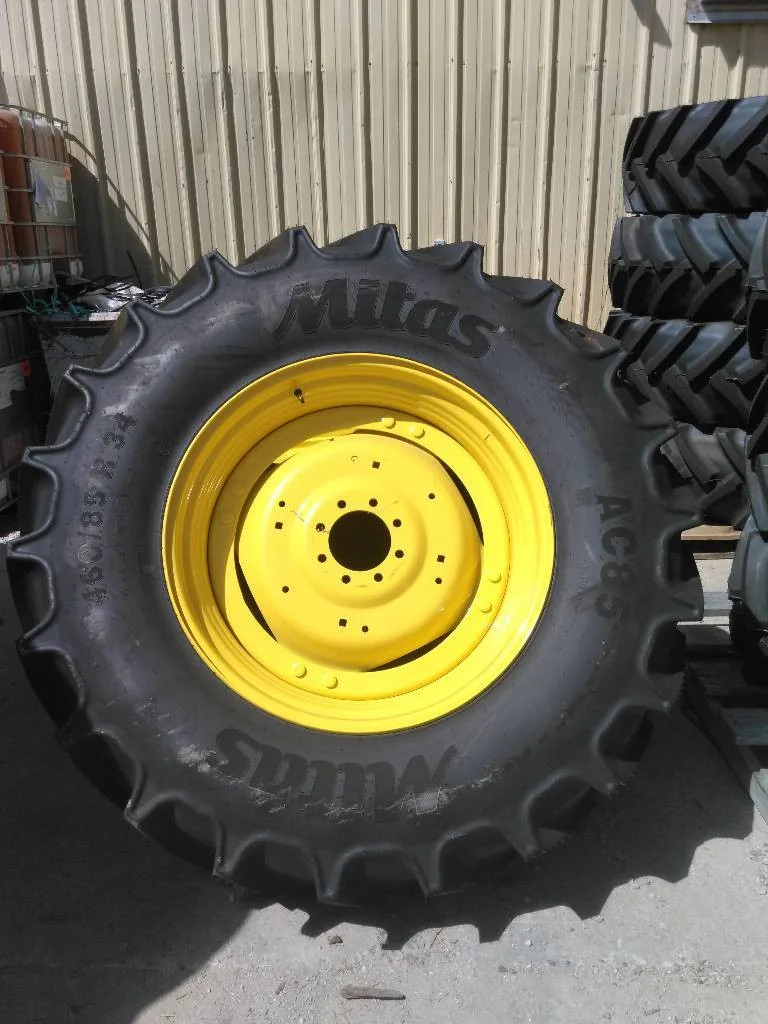 Take-Off 460/85R34 147A8 Mitas AC85 TL R-1W 95-100% On 15 x 34 8-8-6 4/2 Rail/Disc