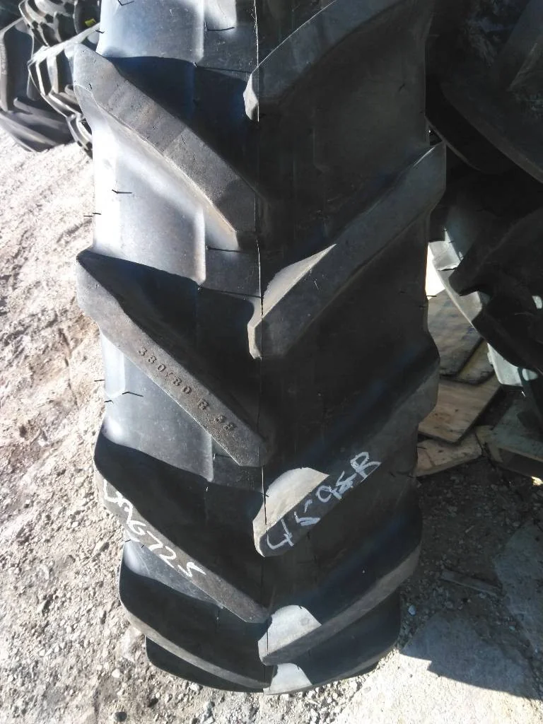 Used 380/85R38 142A8Michelin Agribib 2 TL R-1W 90-95% On 12 x 38 12-16.732-14.620 Waffle 3 Bolt/Disc image 3