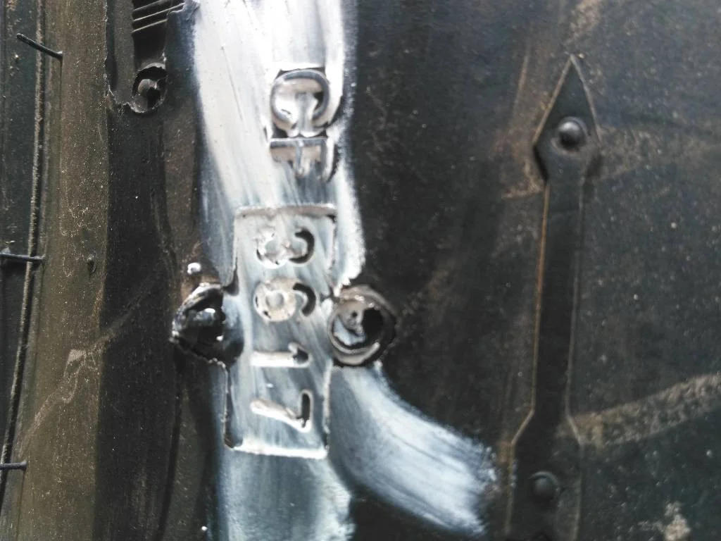 Used 12.5/80-18 6Ply Goodyear Contractor-T TL R-4 70-75% On 9 x 18 8-10.82-8.78 Implement Wheel image 2
