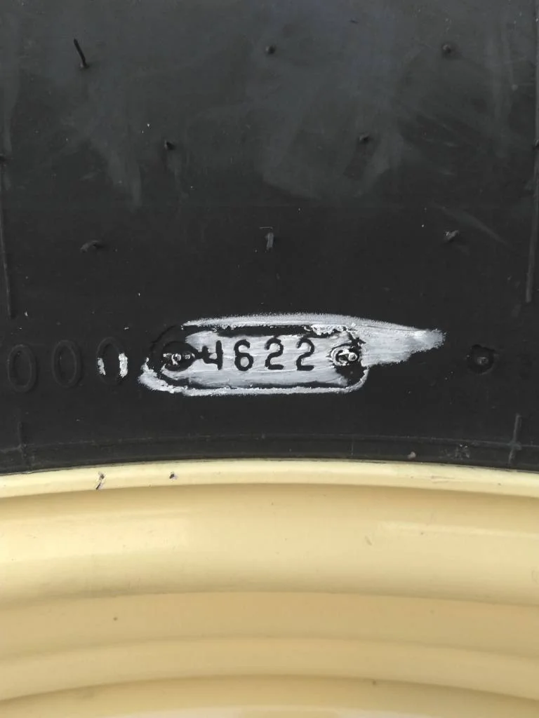 Used 14.9R46 145A8 Firestone RAT 23 TL R-1 80-85% On 13 x 46 12-32.047-30.078 Rim & Rail image 2
