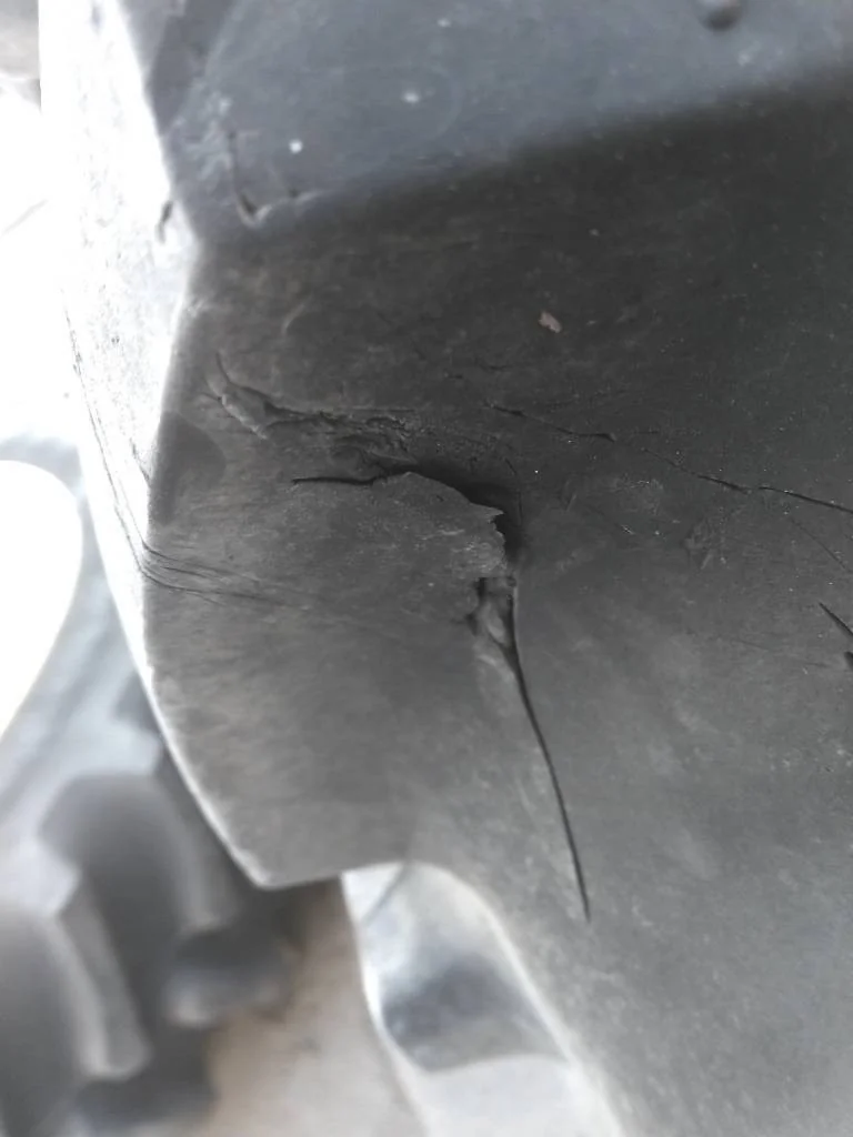 Used 14.9R46 145A8 Firestone RAT 23 TL R-1 80-85% On 13 x 46 12-32.047-30.078 Rim & Rail image 6