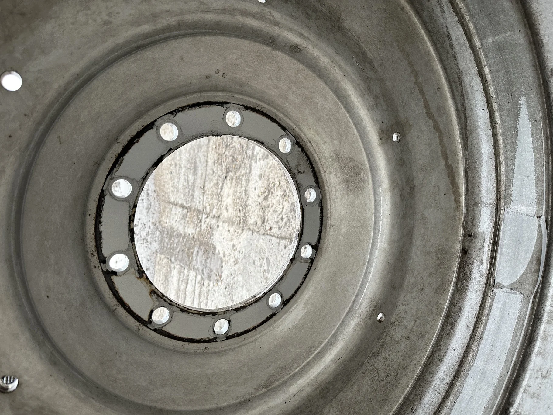 Used 75% 710/70R38 Firestone RAT DT R1W 166B TL on 23 x 38 CIH Silver 10-13-11 Dual image 3