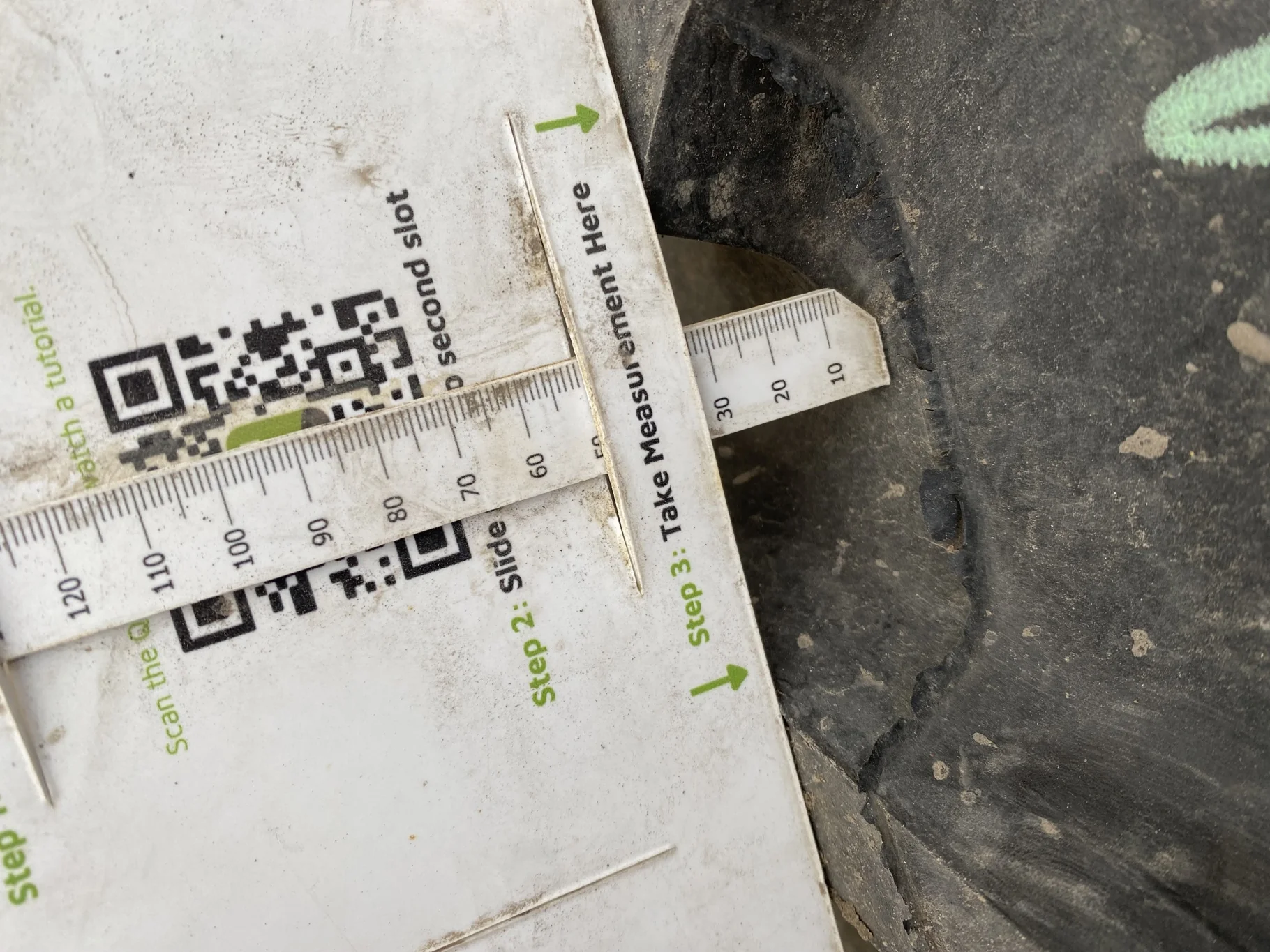 Used 14.9-24 R66 Farmboy IR007 Irrigation C(6Ply) TT 90% on 10 x 24 Galvanized 8 Bolt Wheel - Left image 6